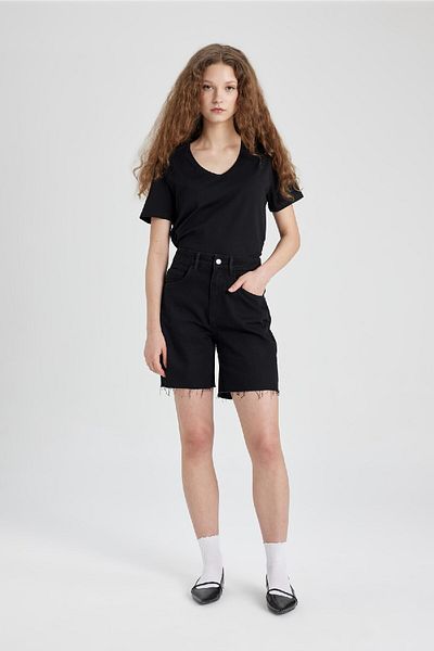 DeFacto Regular Fit Short Sleeve Maternity T-Shirt N1670az24sp