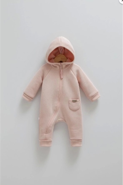 Scout Baby Baby Girl Pink Romper Stylish and Warm Winter Baby Romper