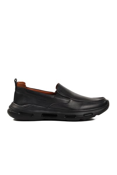MARCOMEN Black Genuine Leather Men's Casual Shoes 152-21399 m
