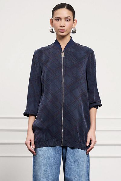 Nuss Cupra Zipper Jacket 6047 Indigo