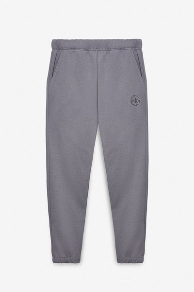 GRIMELANGE Yoane Men's Tie-Up Elastic Waist and Leg Lilac Sweatpants