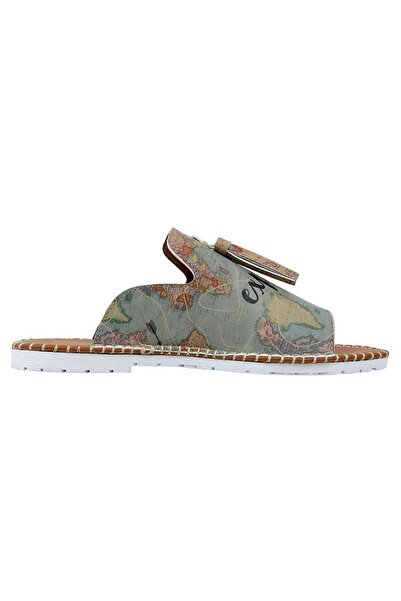 Dogo Дамски многоцветни чехли от веган кожа - Explore Design