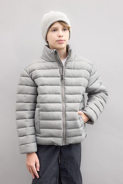 DeFacto Boy's Water Repellent Windproof Half Turtleneck Puffer Jacket C5465A824Au