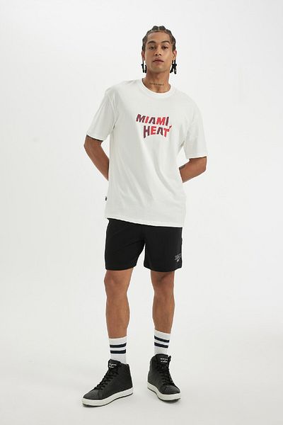DeFacto DeFactoFit - NBA Miami Heat κοντό σορτς B9915AX24SM