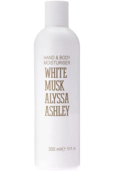 Alyssa Ashley ALYSSA ASHLEY White Musk Hand & Body Mositurising Body Cream Long Lasting Body Lotion 300ML