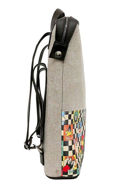 Dogo Unisex Vegan Grey Backpack - Σχεδιασμός You're-Despicable