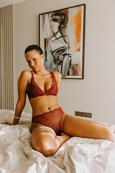 Amarelle Roma Bordo Dantelli Slip Külot