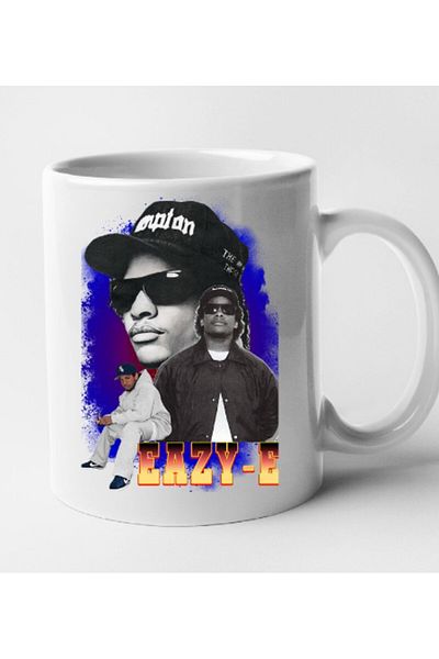 OEM Cana albă personalizată -Eazy-E model 3, INOVATIX®. 330 ml