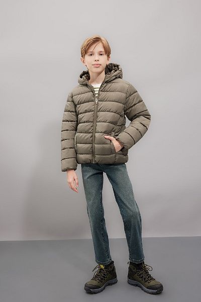 DeFacto Boy's Water Repellent Hooded Puffer Jacket - A1875A824Au