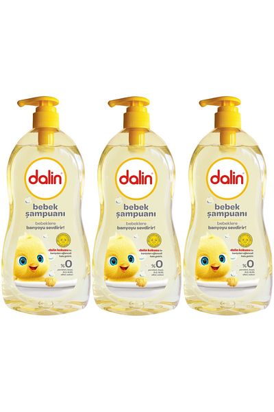 Dalin Baby Shampoo 500ml Classic with Pump (Set of 3)