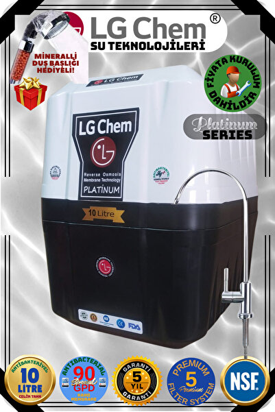 ligth gastro Lg Chem Premıum Ücretsiz Montajlı Duş Başlığı Hediyeli Platınum ...