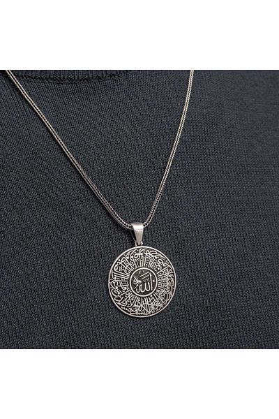 Skygo Silver Asr Suresi Men's Necklace