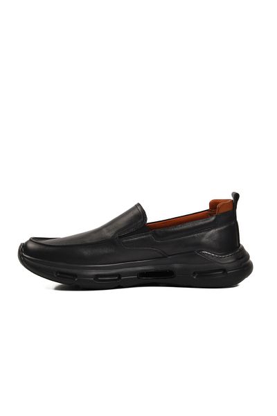 MARCOMEN Black Genuine Leather Men's Casual Shoes 152-21399 m