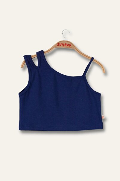 Zeyland Kız Çocuk Crop Atlet - Lacivert