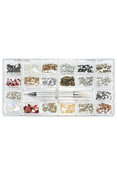 Cupio Nail crystals MIX 1000 pieces
