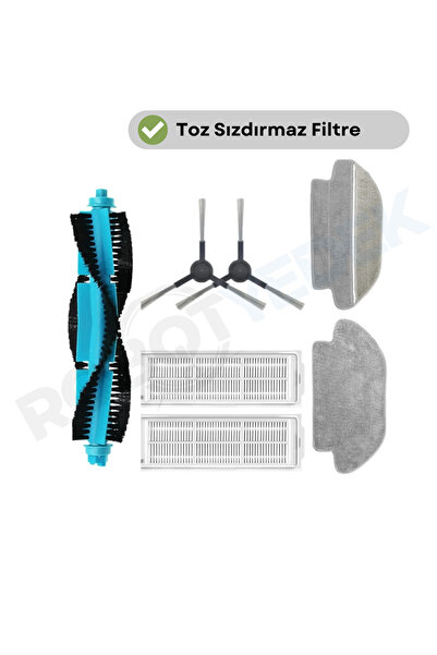 robotyedek Set de filtru Hepa și perie de schimb Viomi V2 Pro - 7 bucăți
