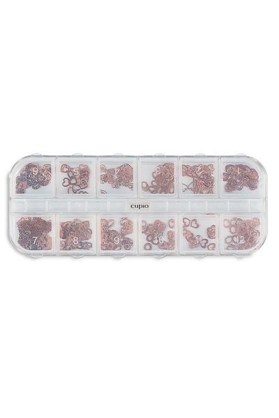 Cupio Ornamente metalice unghii set 12 Darling