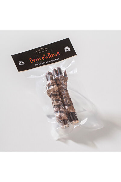 BRAVE PAWS Köpek Ödülü Çiğer Kolajen Çubuk Ödül Maması 2 li