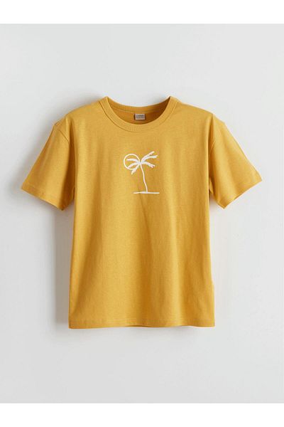 LC Waikiki Νέα σεζόν Crew Neck Boy's Tisort - S5BJ12Z4