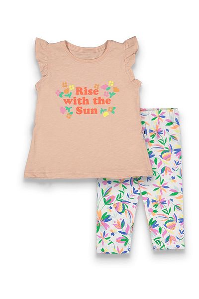 Lmn Rise Printed Tight Girl's Suit