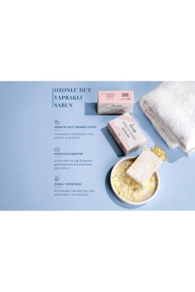 İLİONA Ozonlu Dut Yapraklı Sabun
