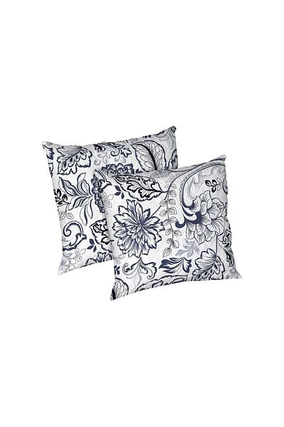 ALCAM Set Of 2 Art Pillows, Quilted Microfiber, 70x70 Cm