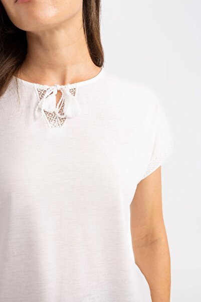 DeFacto Tričko s krátkým rukávem Crew Neck C8773AX24SP