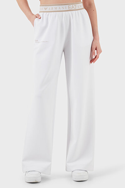 EA7 Wide Leg Yüksek Bel Bol Paça Logolu Pantolon PANTOLON 7W000281 AF12501 U0002