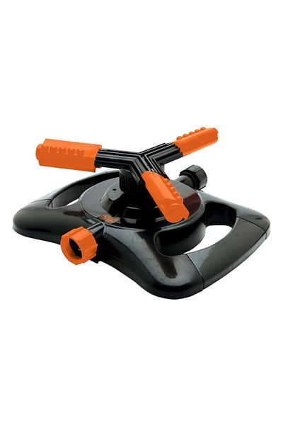 Black&Decker Leak-proof ABS Plastic 3-Arm Whirling Sprinkler