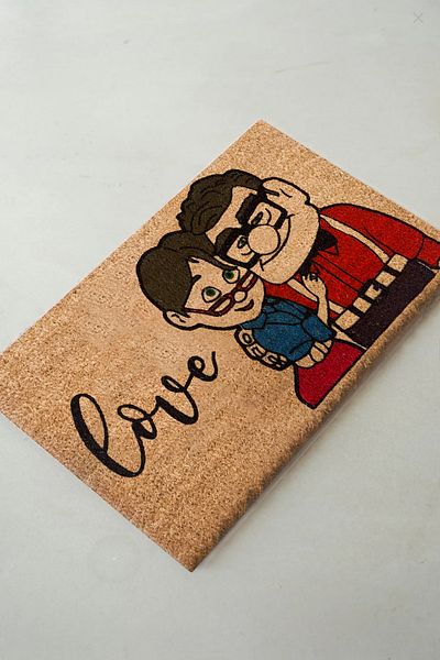 Chilai Home Coco Together Natural Koko Mat, Bristle Door Mat