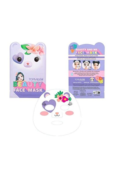 Top Model Topmodel Face Mask Purple Bear