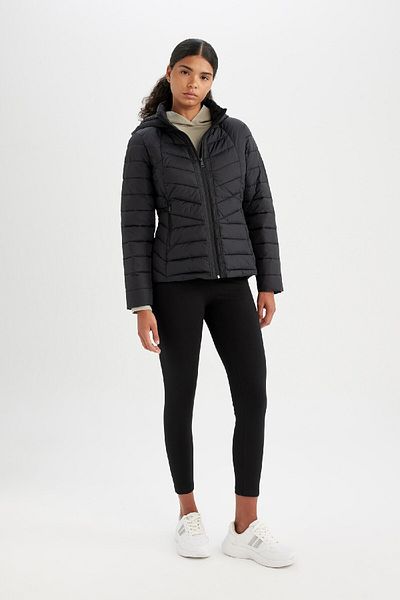 DeFacto Fit Ultra Light Coat Water Repellent Hooded Zippered C4945Ax24Wn