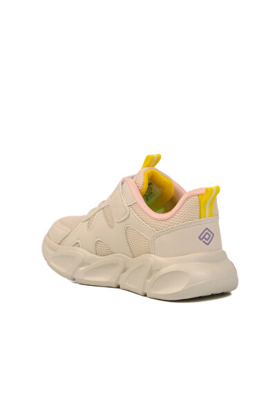 pepino Cream Velcro Lightweight Unisex Children's Sports Shoes