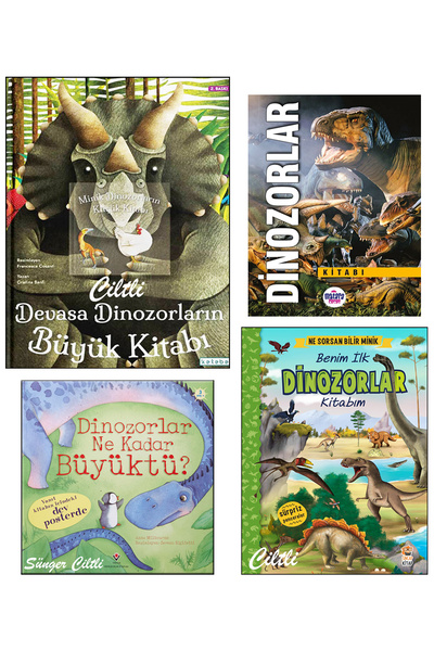 Ketebe Çocuk Devasa Dinozorların Büyük Kitabı Dinozorlar Ne Kadar Büyüktü? Ne...