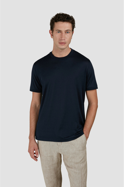 PAUL&SHARK Silk Cotton t Shirt