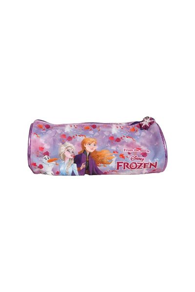 Frozen Multicolored pencil case with handle, 23x8 cm, zipper closure, Frozen