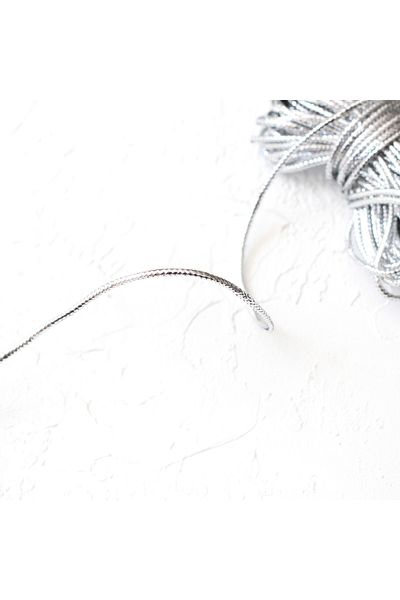 Bimotif Suvita decorativa monofilament cu sclipici 10 metri (SILVER)
