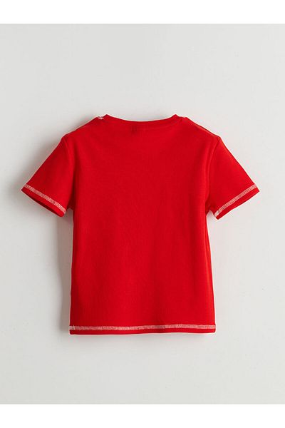 LC Waikiki Lcw Crew Neck Girl's Crop T-Shirt