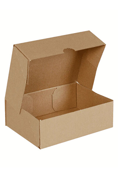 Aspak 20x19x8 Cm E-ticaret Kargo Kutusu -dört Nokta 01 Desi -kraft-25 Adet