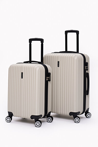 ELATAE 2'li Valiz Seti Orta Boy - Kabin Boy 1020