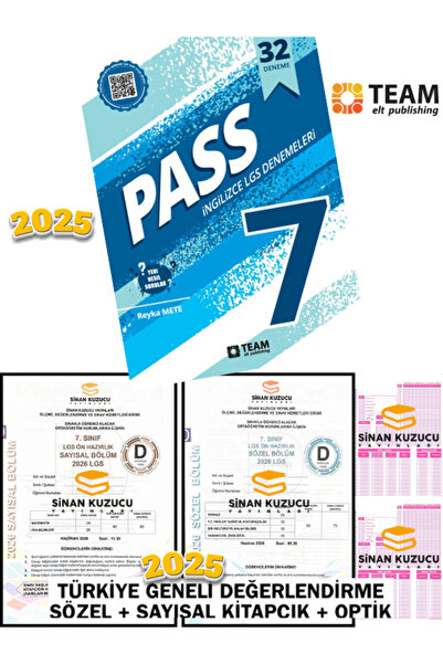 Team Elt Publishing Ahead with English Pass 7 - Sinan Kuzucu Türkiye Geneli D...