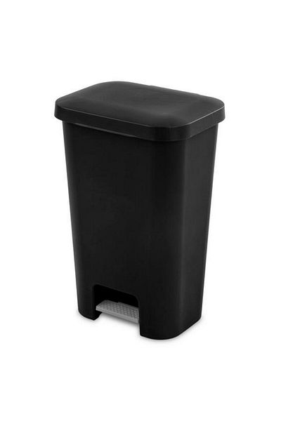 Sterilite Durable Construction BPA-Free StepOn Wastebasket 11.9 Gal