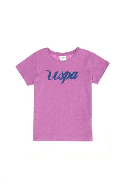 U.S. Polo Assn. Girl's Violet T-Shirt