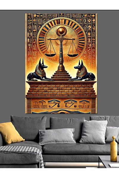 Tablomega Imagini Egiptului Antic Pânză Decorativă - Lemn MDF Pictură