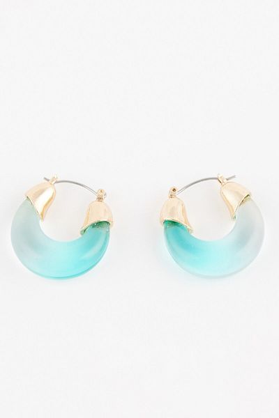 DeFacto Blue Women's Hoop Earrings - D0149Axns