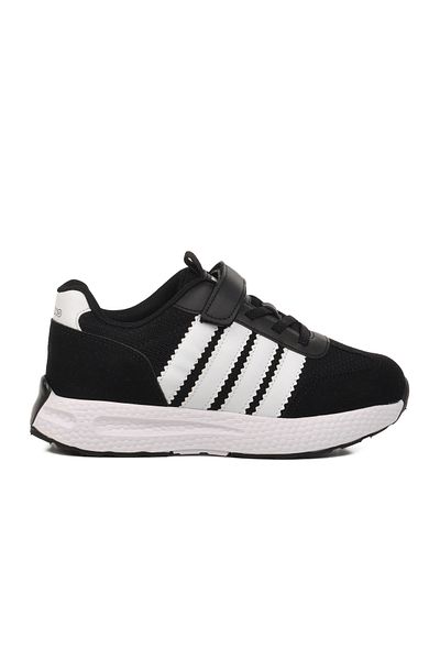 pepino Pantofi sport pentru copii alb-negru 1876 F
