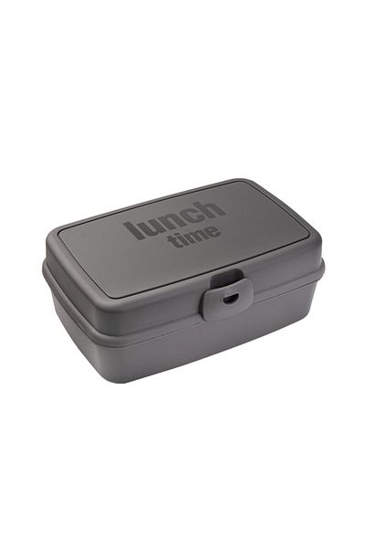 Herevin Gray Color 2.15 Lt Lunch Time Lunch Box 14.5 X 21.5 X 8.2 cm