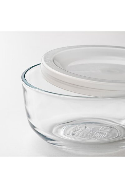 IKEA BESTÄMMA Glass Food Container Set with Lids – 73cl/40cl/19cl – 3 Pack – IKEA