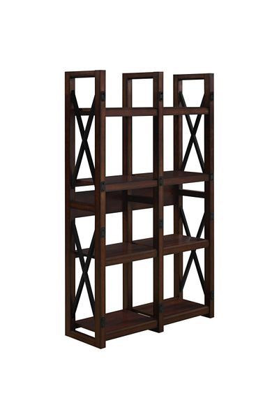 Ameriwood Home Wildwood Wood Veneer Room Divider Bookcase