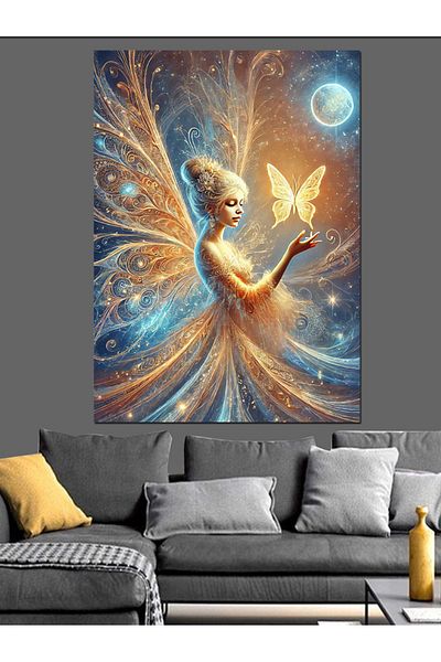 Tablomega Pânză decorativă Fairy and Shining Stars - MDF Wood Table